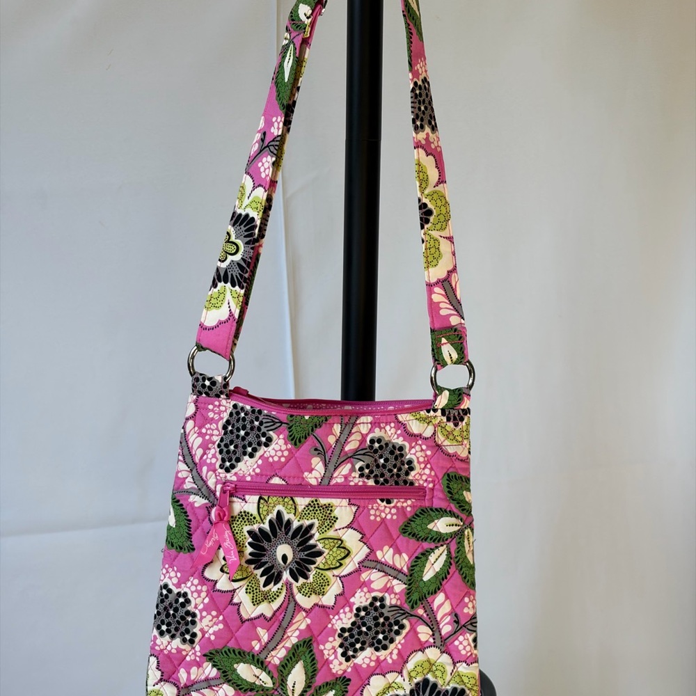 Vera Bradley Pink Floral Crossbody Bag